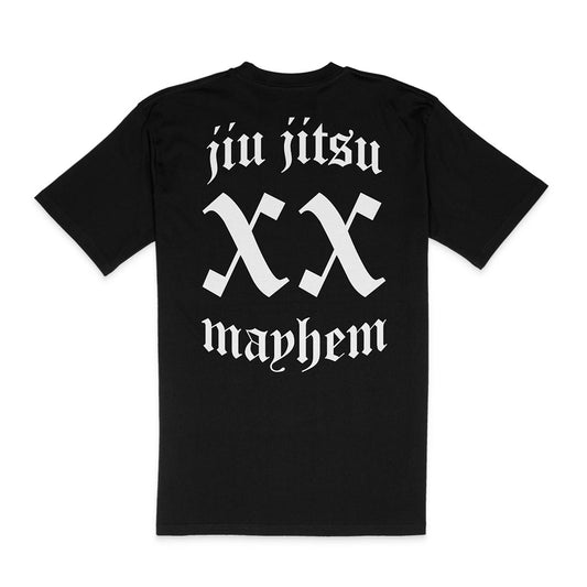 Jiu Jitsu apparel featuring Team Mayhem - Black.
